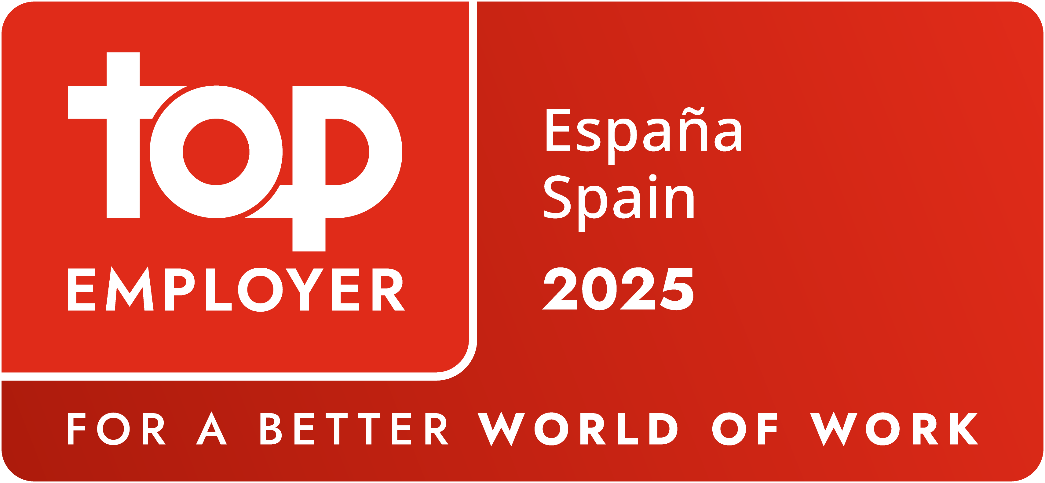 Top Employer 2025 badge