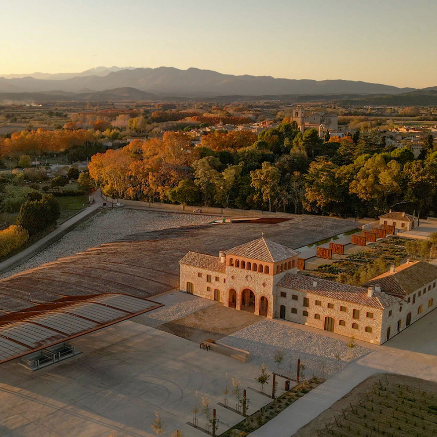 New Perelada Winery: Leed® BD + C environmental and energy certification