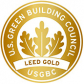 New Perelada Winery: Leed® BD + C environmental and energy certification logo